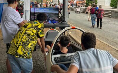 Le simulateur ATVV au Forum des associations 2024 à GRAULHET