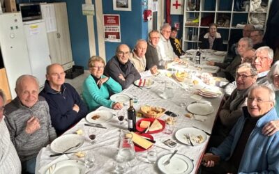 Repas des  » jeunes plumes d’argent »